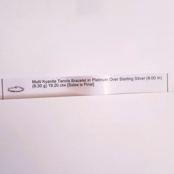 MULTI KYANITE TENNIS BRACELET - Picture 8 of 8